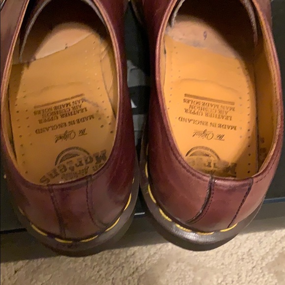 Dr. Martens Burgundy Oxfords - Picture 13 of 16